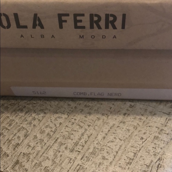 Paola Ferri Wedge multi color sandal - Picture 4 of 4